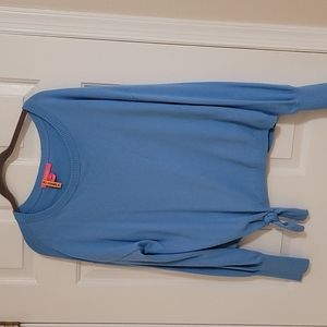 Lilly Pulitzer nariah sweater large zanzibar blue
